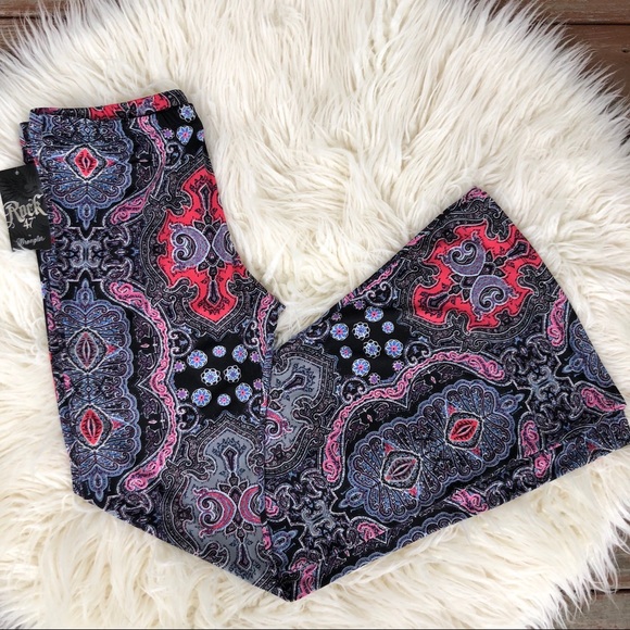 Wrangler Pants - {Wrangler Rock 47} NWT Flare Boho Pants